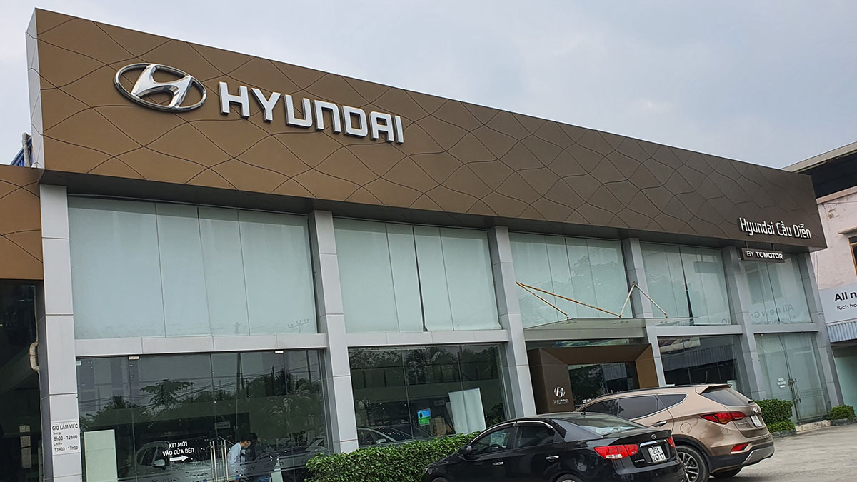 Hà Nội: Đại lý Hyundai Cầu Diễn